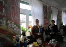 04.11.2013 Zajęcia na terapii – „Niepowtarzalne Janioły” z masy solnej