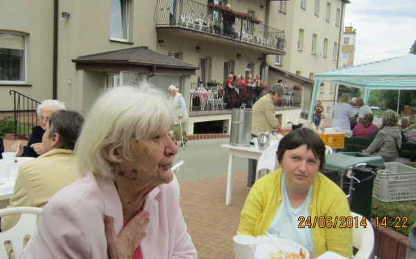 Grill integracyjny w Domu Pomocy Społecznej im. Florentyny Malskiej