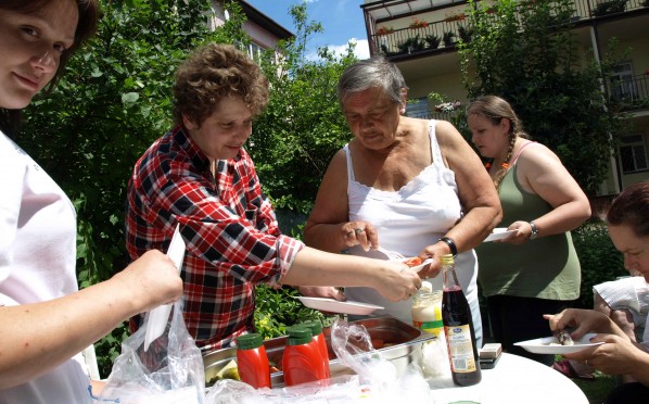 Wspólne grillowanie