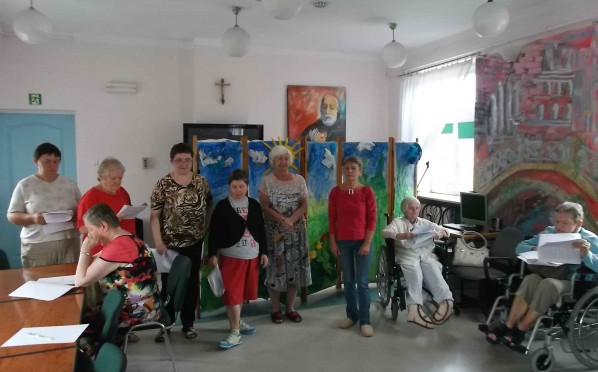 Próby Grupy Teatralnej „Albercik”