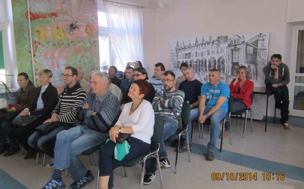 Goście na spektaklu „Królewna Śnieżka i siedmiu krasnoludków”