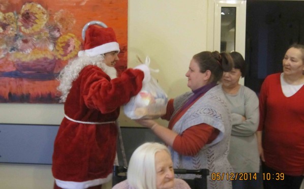 Mikołajki w DPS im. Św. Brata Alberta