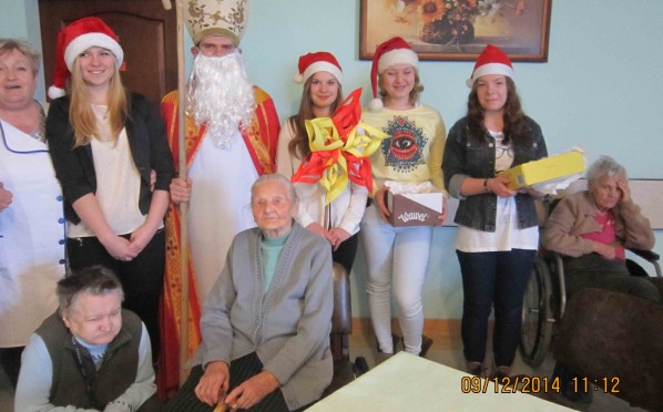 09.12.2014 Wizyta młodzieży z Zespołu Szkół Gastronomicznych