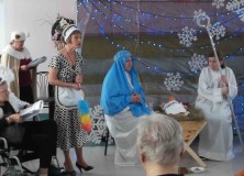 08.01.2015 – jasełka dla mieszkanek – występ Grupy Teatralnej „Albercik”