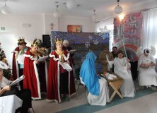 15.01.2015 – goście na występach Grupy Teatralnej „Albercik” i uczestników Warsztatów Terapii Zajęciowej