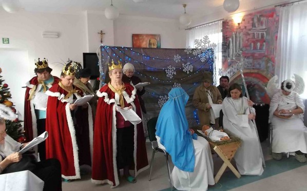 15.01.2015 – goście na występach Grupy Teatralnej „Albercik” i uczestników Warsztatów Terapii Zajęciowej