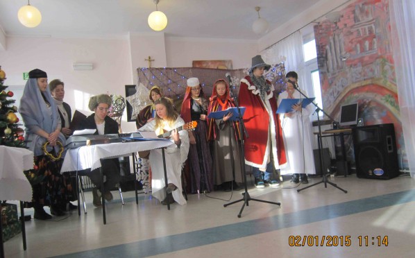 02.01.2015 – goście w DPS im. Św. Brata Alberta