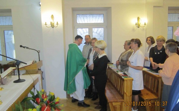 20.01.2015 – uroczyste otwarcie kaplicy w DPS im. Św. Brata Alberta