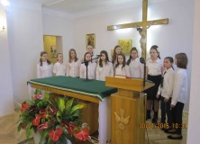 30.01.2015 – występ zespołu wokalnego „Dwudziestka Piątka”