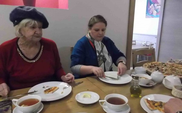 02.02.2015 – wspólne wyjście do pizzerii „Lawenda”