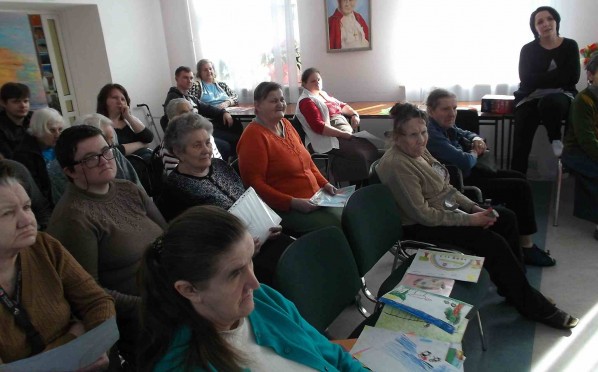 09.03.2015 Goście z Gimnazjum im. Św. St. Kostki