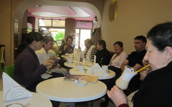 Wspólne wyjście do kawiarni Primavera