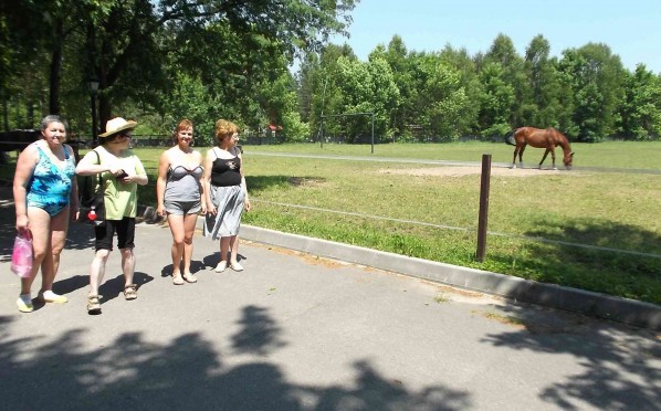 Wyjazd nad zalew w Borkowie