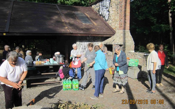 23.09.2015 – ognisko na kieleckim Stadionie