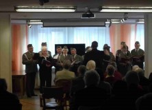 12.11.2015 występ chóru wojskowego „Żołnierskie Echa” w DPS im. Jana Pawła II
