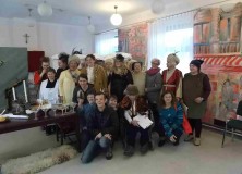 17.11.2015 – „Zemsta” w wykonaniu Grupy Teatralnej „Albercik” – spektakl dla uczestników Warsztatów Terapii Zajęciowej