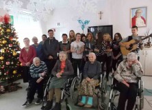 08.01.2016 – Kolędowanie z młodzieżą z Zespołu Szkół Przemysłu Spożywczego