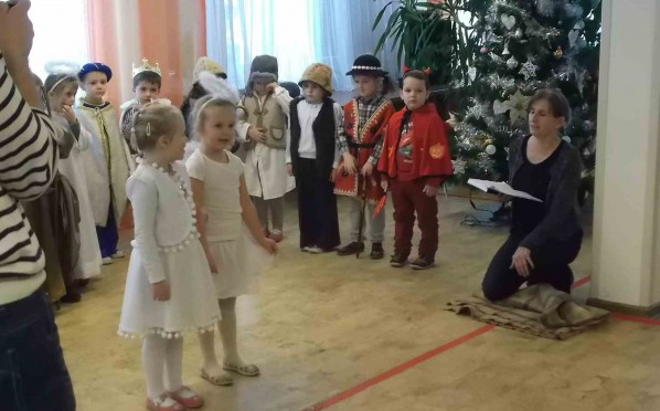 22.01.2016 – Przedszkolaki w DPS im. Jana Pawła II