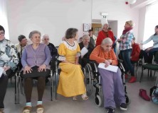 Marzec – próby grupy teatralnej „Albercik”