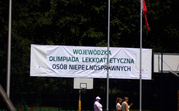 Wojewódzka Olimpiada Lekkoatletyczna Osób Niepełnosprawnych w Zgórsku