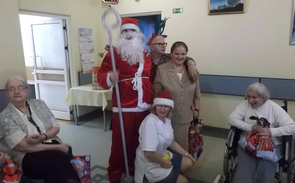 Mikołajki w DPS im. Św. Brata Alberta