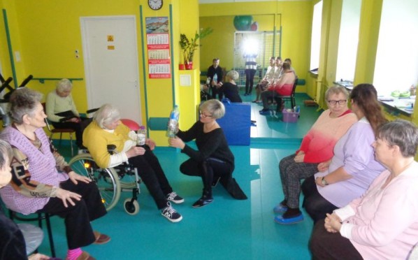 Zajęcia w sali rehabilitacji – styczeń