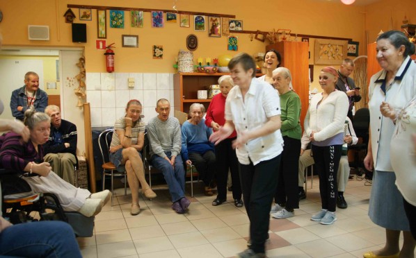 23.11.2017 Zabawa andrzejkowa w DPS im. Jana Pawła II