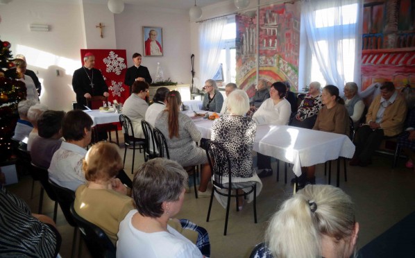 13.12.2017 Świąteczna wizyta ks. biskupa Jana Piotrowskiego
