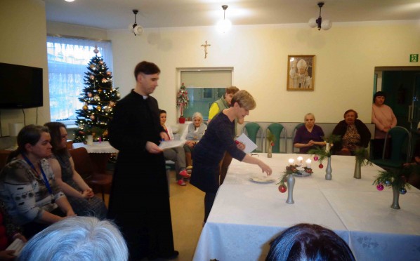 Spotkanie opłatkowe w DPS im. Św. Brata Alberta
