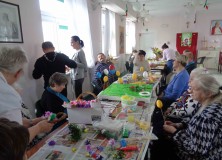Świąteczne zajęcia z uczestnikami ŚDS z ul. Orzeszkowej