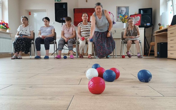 2023 Lipiec  – W każdy poniedziałek gra w Bocce