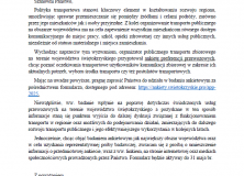 2025-04-30 | Polityka transportowa