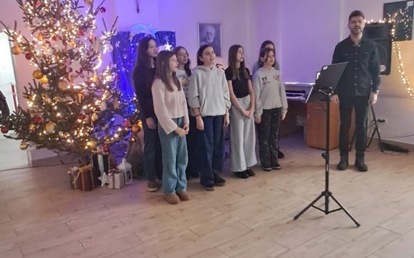 2026-01-15 Wspólne kolędowanie z młodzieżą ze SP nr 2 im. M. Konopnickiej w Kielcach